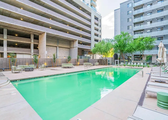 Apartment Adorable 1bd - Downtown - Gym, Pool, Parking